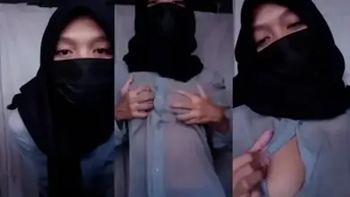 Bokep Jilbab Ukhti Nina Asanti Colmek Basah Seri 11 WOT