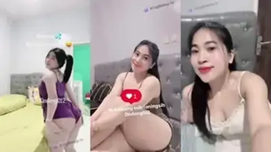 Tante Ondeng Live Bigo Pamer Memek Becek Hot